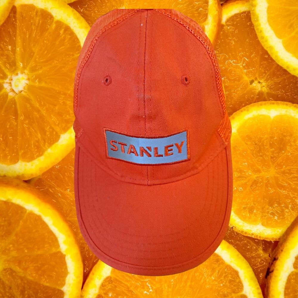 Stanley Orange Breathable Snapback Adjustable Hat